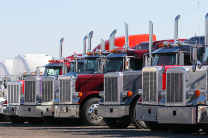 B & A TRUCKING, CORP. logo